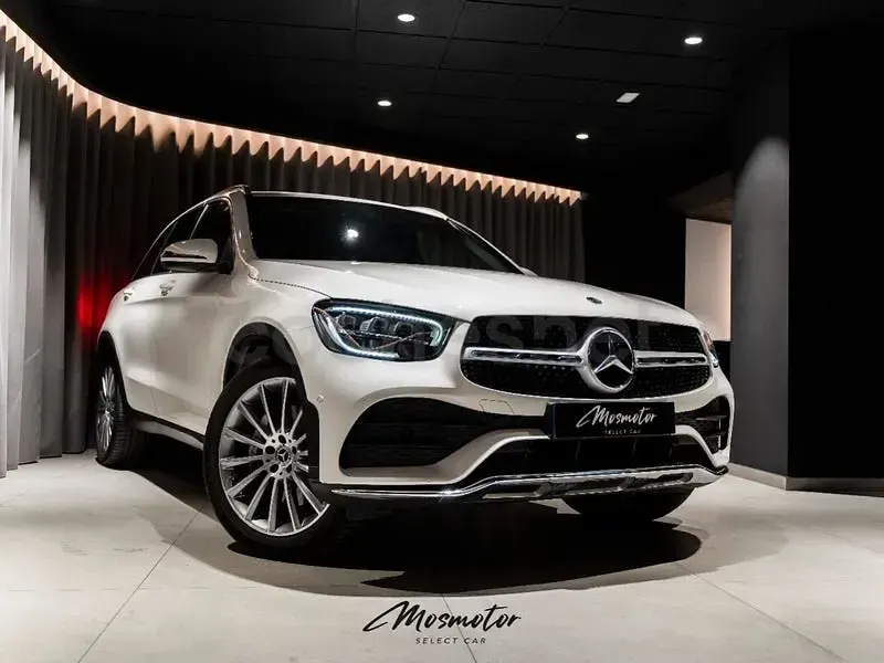 Usado Mercedes GLC200 163 CV (119 kW) 2022 Blanco SUV