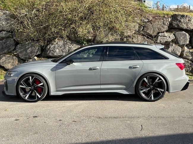 Usado Audi RS6 Ambiente 600 CV (441 kW) 2021 Gris Familiar