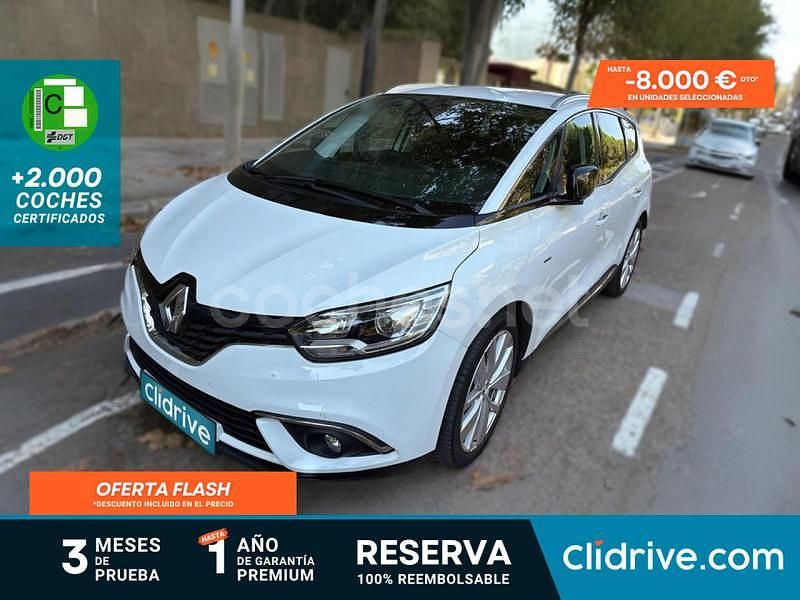 Blanco Usado 2018 Renault Scénic IV LIMITED Monovolumen | 13.190 € (Buen precio) - Imagen 1/3