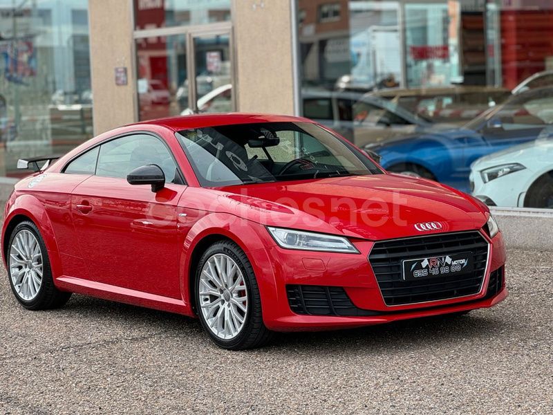 Usado Audi TTS S-Line 230 CV (169 kW) 2017 Rojo Coupe