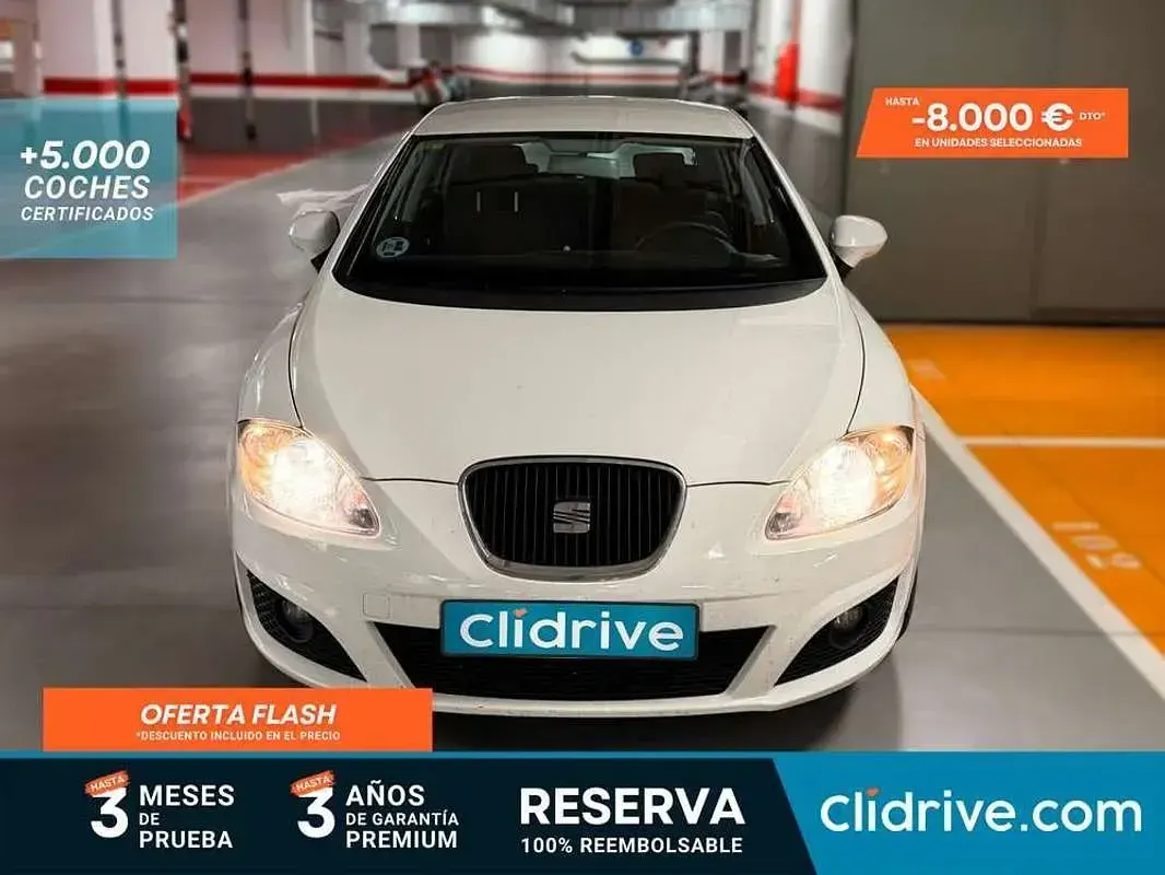 Usado Seat Leon Copa 105 CV (77 kW) 2011 Blanco Utilitario