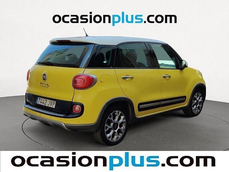Usado Fiat 500L S 105 CV (77 kW) 2016 Amarillo Monovolumen