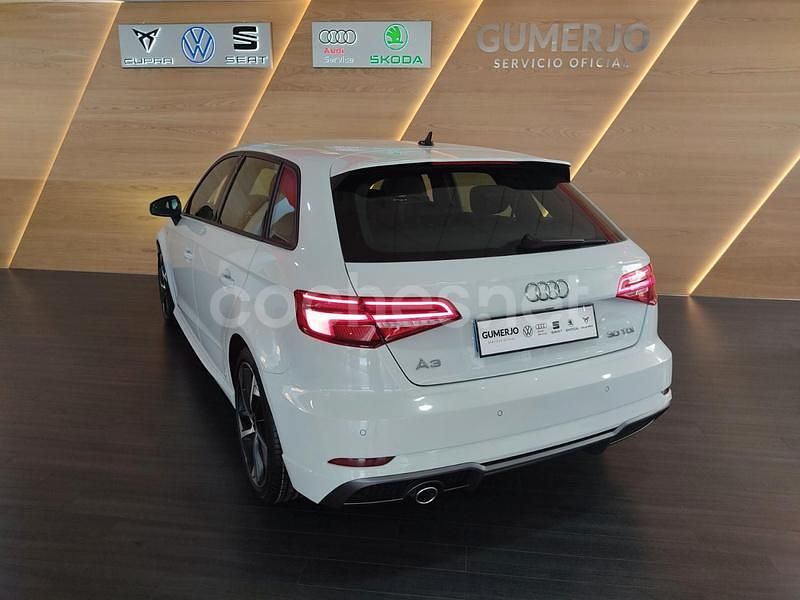 Usado Audi A3 116 CV (85 kW) 2020 Blanco Berlina