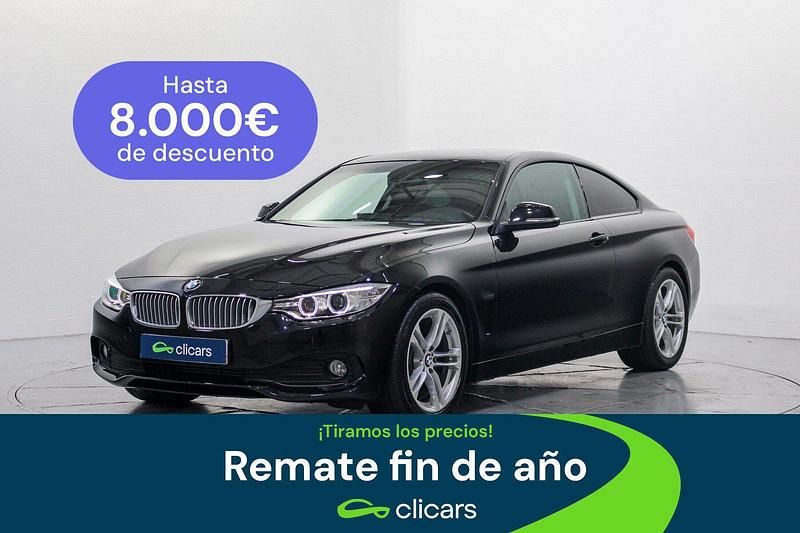 Negro Usado 2015 BMW 420 Coupe | 24.490 € (Precio justo) - Imagen 1/4