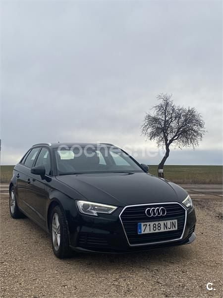 Usado Audi A3 150 CV (110 kW) 2016 Negro Berlina