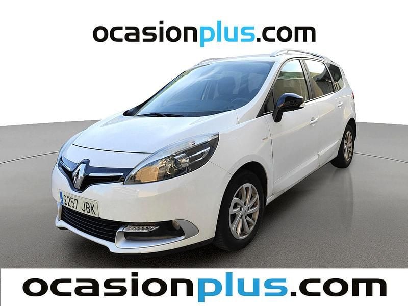 Blanco Usado 2014 Renault Grand Scénic III LIMITED Monovolumen | 11.390 € (Precio justo) - Imagen 1/4