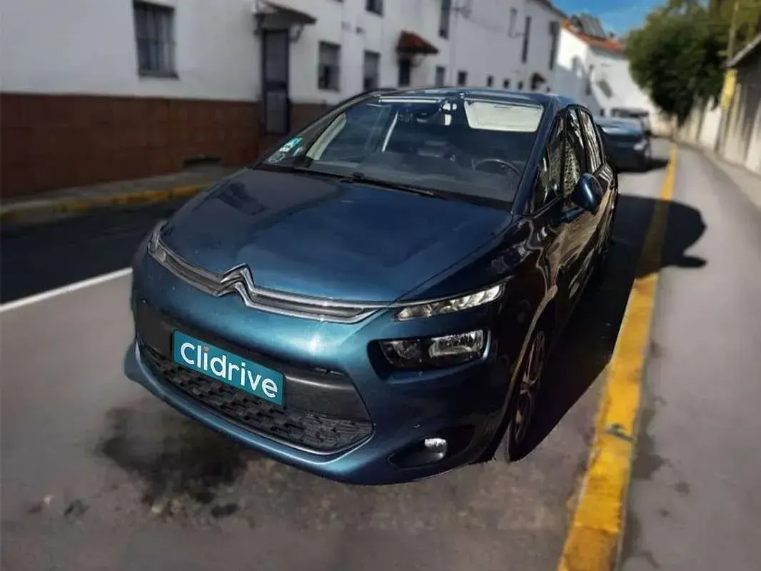 Usado Citroën C4 Feel 120 CV (88 kW) 2016 Azul Monovolumen