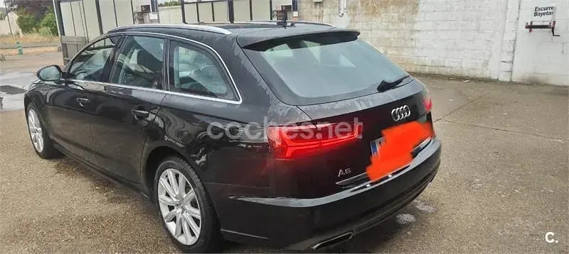 Usado Audi A6 Advanced 218 CV (160 kW) 2015 Negro Familiar