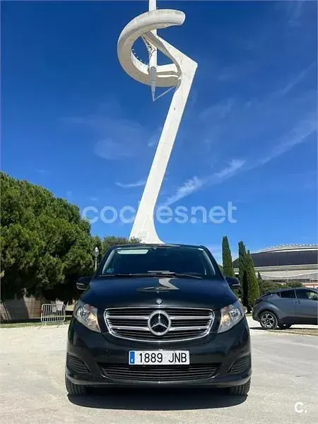 Usado Mercedes V220 Exclusive 163 CV (119 kW) 2016 Negro Monovolumen