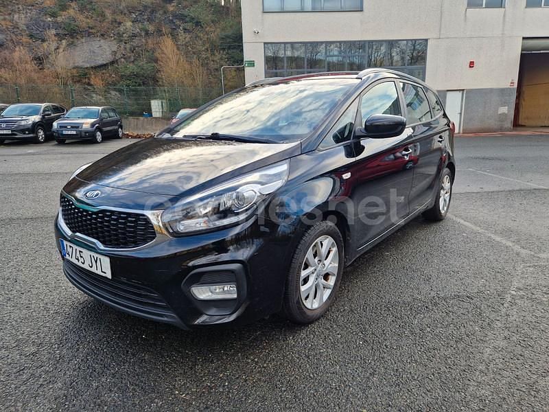 Usado Kia Carens 135 CV (99 kW) 2017 Negro Monovolumen