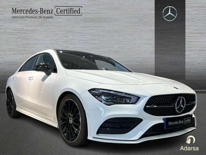 Usado Mercedes CLA200 150 CV (110 kW) 2023 Blanco Coupe