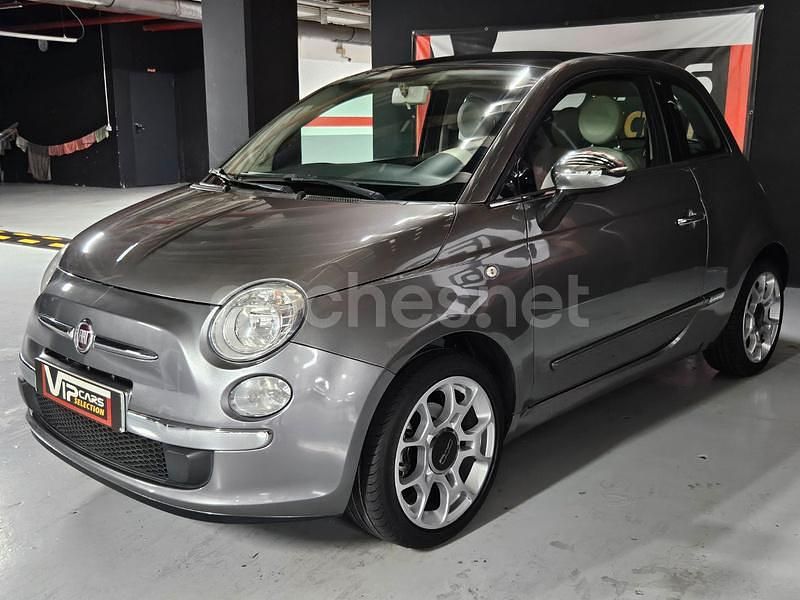 Usado Fiat 500 Lounge 69 CV (50 kW) 2015 Gris Berlina