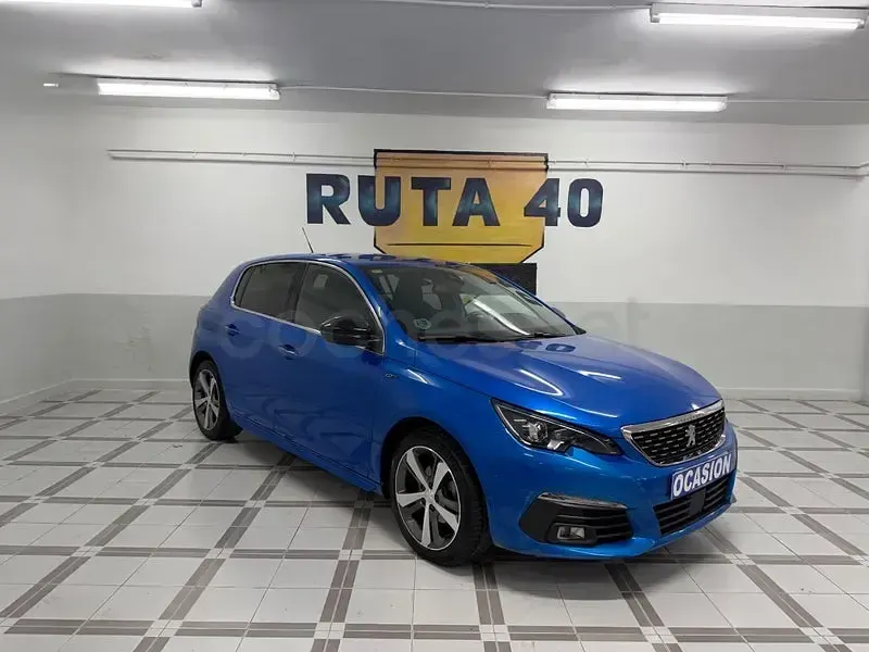 Usado Peugeot 308 GT-line 130 HP (95 kW) 2020 Azul Sedan