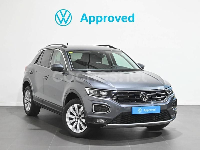 Gris Usado 2020 VW T-Roc Advance SUV | 20.900 € (Precio justo) - Imagen 1/4