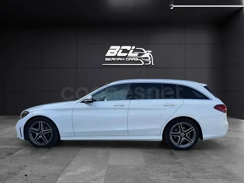 Usado Mercedes C220 194 CV (142 kW) 2018 Blanco Familiar