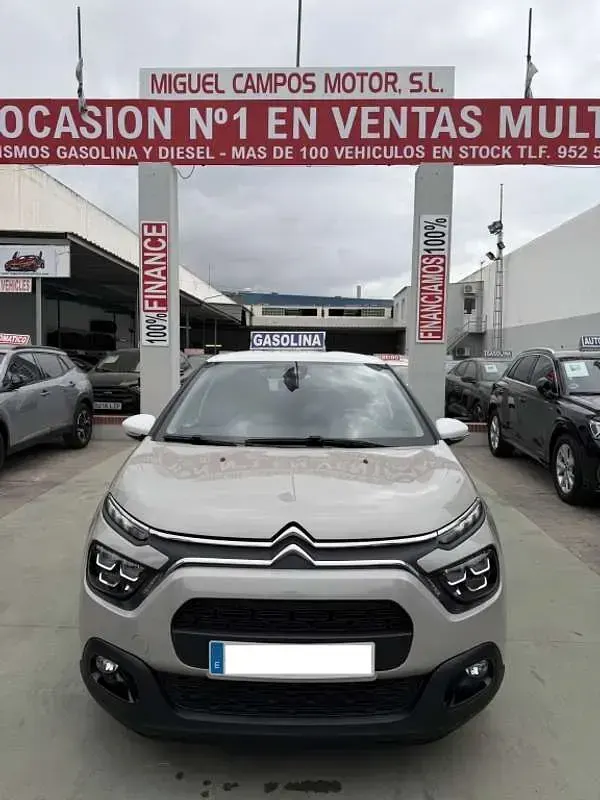 Usado Citroën C3 PureTech 82 CV (60 kW) 2023 Beige Utilitario
