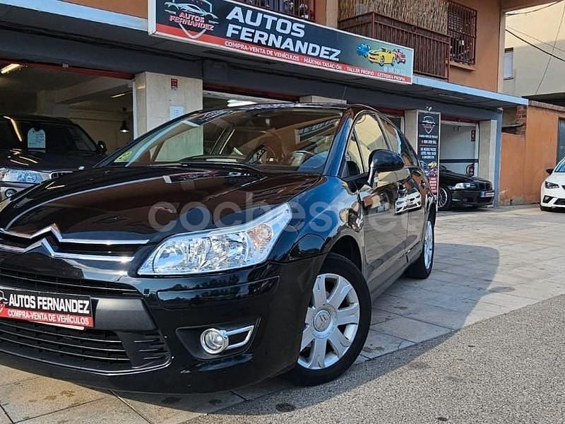 Negro Usado 2009 Citroën C4 Exclusive Berlina | 4500 € (Precio justo) - Imagen 1/4