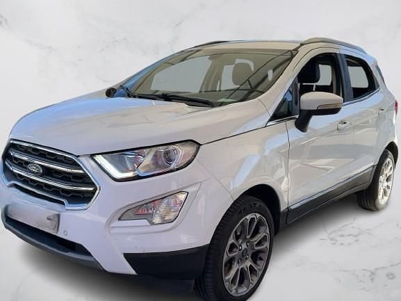 Usado Ford Ecosport Titanium 125 CV (91 kW) 2018 Blanco SUV