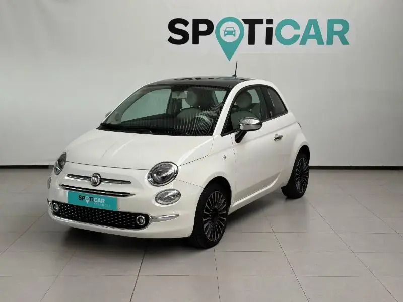 Blanco Usado 2021 Fiat 500 Mirror Utilitario | 9900 € (Precio justo) - Imagen 1/4