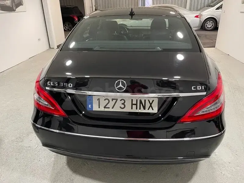 Usado Mercedes CLS350 265 CV (194 kW) 2013 Negro Coupe