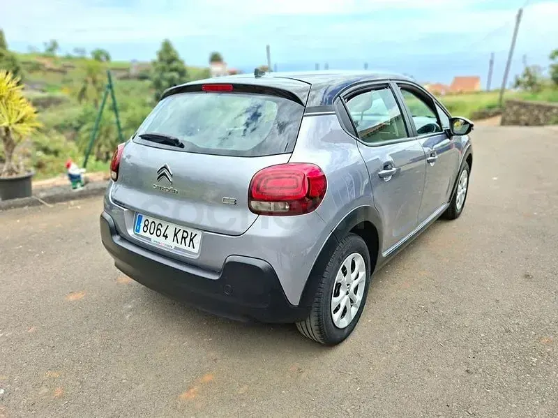 Usado Citroën C3 PureTech 82 CV (60 kW) 2018 Gris / plata Utilitario