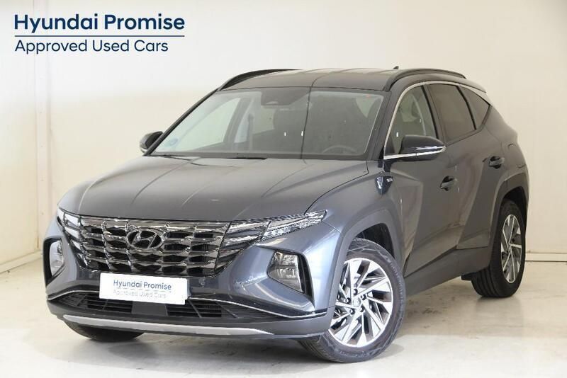 Dark night/phantom black Usado 2021 Hyundai Tucson SUV | 26.800 € (Precio justo) - Imagen 1/4