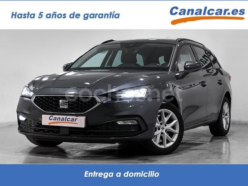 Gris Usado 2021 Seat Leon Style Familiar | 19.990 € (Buen precio) - Imagen 1/4