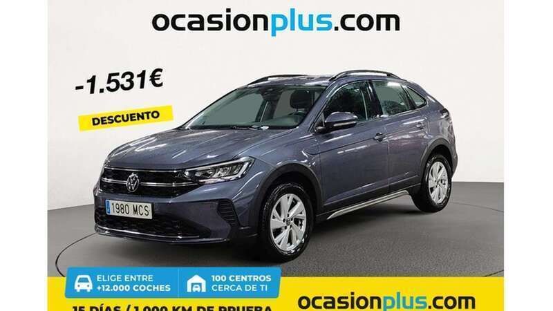 Gris Usado 2022 VW Taigo Life SUV | 15.319 € (Precio justo) - Imagen 1/4