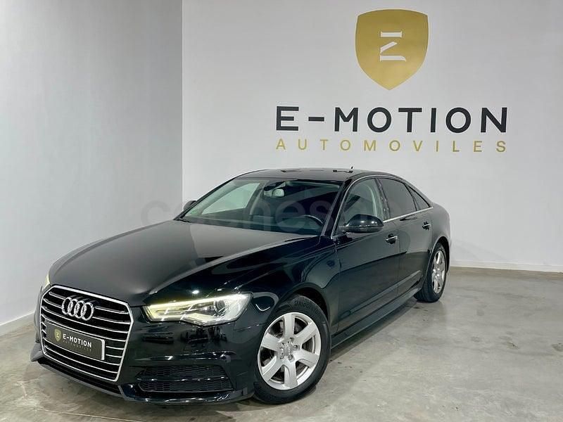Usado Audi A6 190 CV (139 kW) 2018 Negro Berlina