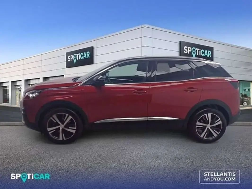 Usado Peugeot 3008 GT-line 131 CV (96 kW) 2019 Rojo SUV