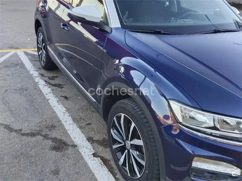 Usado VW T-Roc Advance 115 CV (84 kW) 2019 Azul SUV