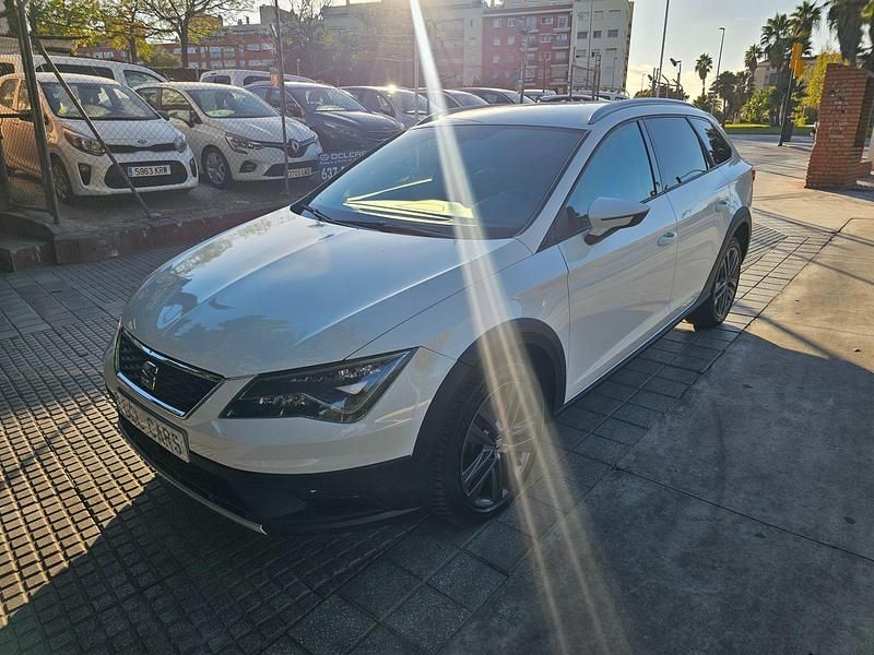 Blanco Usado 2018 Seat Leon XCELLENCE Familiar | 13.990 € (Buen precio) - Imagen 1/4