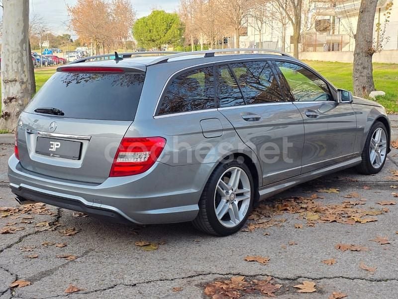 Usado Mercedes C250 Avantgarde 204 CV (150 kW) 2012 Gris / plata Familiar
