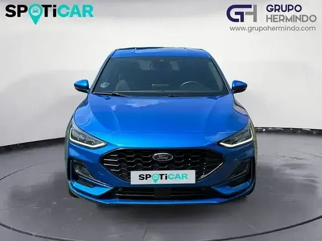 Usado Ford Focus ST-Line 125 CV (91 kW) 2022 Azul Berlina
