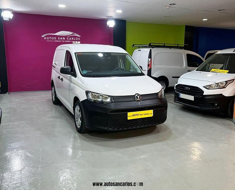 Blanco Usado 2021 VW Caddy Monovolumen | 10.900 € (Buen precio) - Imagen 1/4