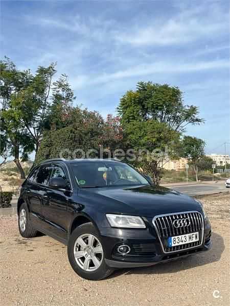 Negro Usado 2015 Audi Q5 Ambiente SUV | 16.000 € (Precio justo) - Imagen 1/4