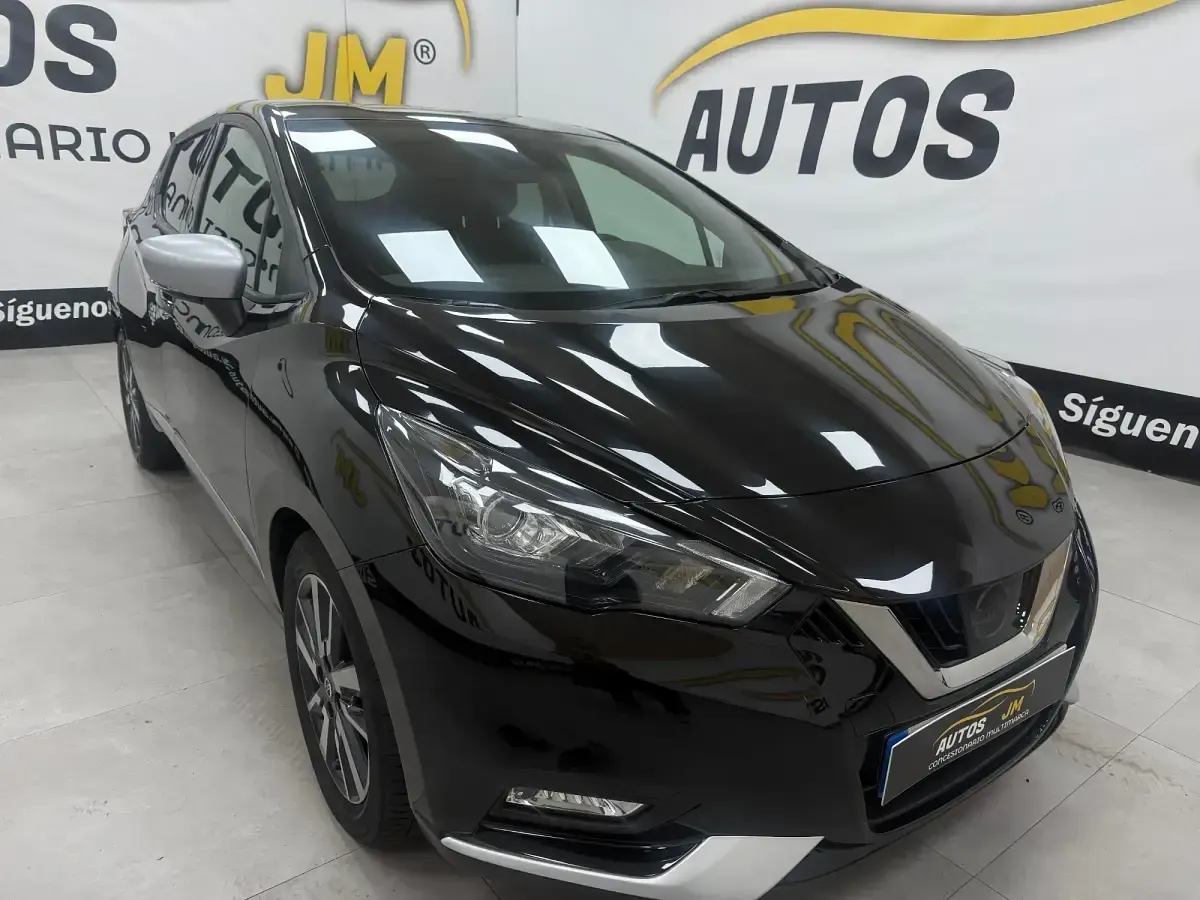 Usado Nissan Micra 92 CV (67 kW) 2022 Negro Utilitario