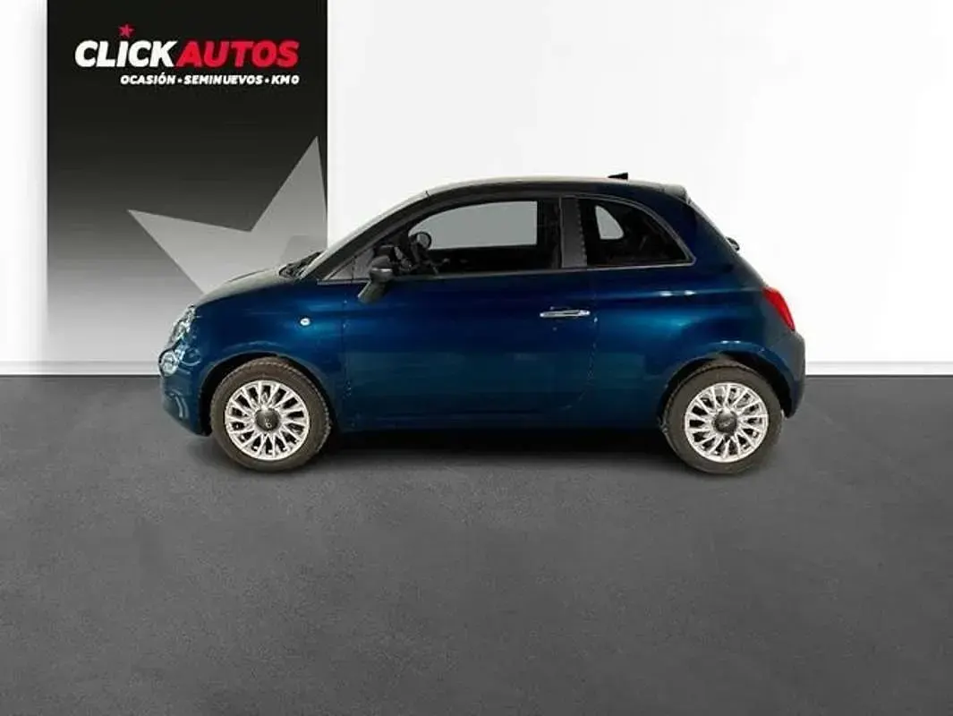 Usado Fiat 500 71 CV (52 kW) 2023 Azul Utilitario