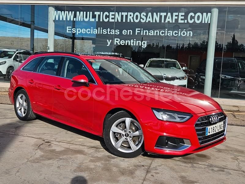 Rojo Usado 2021 Audi A4 Advanced Plus Berlina | 20.950 € (Precio justo) - Imagen 1/4
