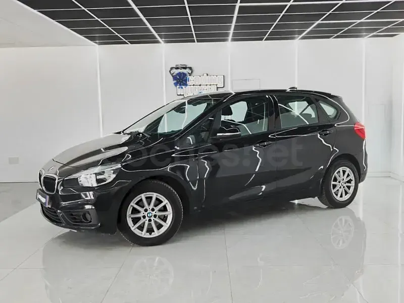 Usado BMW 216 Active Tourer Performance 116 CV (85 kW) 2015 Negro Monovolumen
