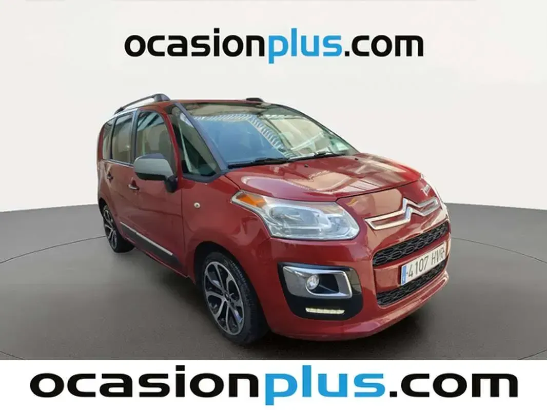 Usado Citroën C3 Picasso 92 CV (67 kW) 2014 Rojo Monovolumen