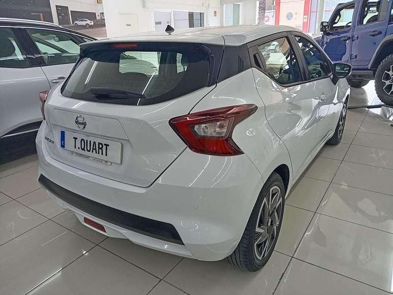 Usado Nissan Micra Acenta 92 CV (67 kW) 2022 Blanco Utilitario