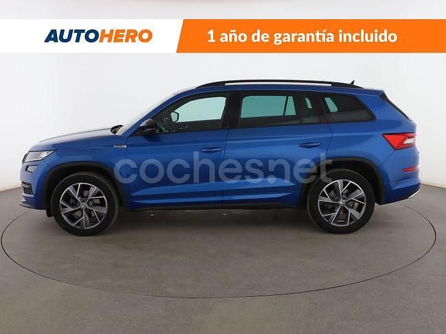 Käytetty Skoda Kodiaq SportLine 150 HP (110 kW) 2021 Sininen Katumaasturi