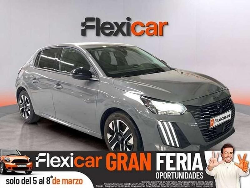 Usado Peugeot 208 Allure 101 CV (74 kW) 2025 Gris Utilitario