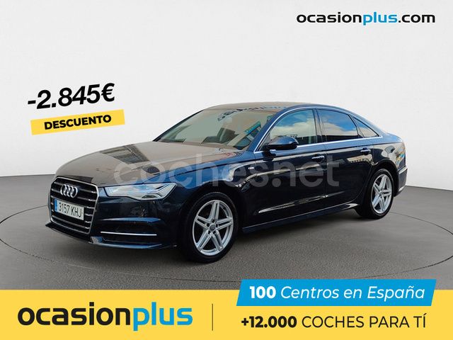 Azul Usado 2018 Audi A6 S-Line Berlina | 23.900 € (Buen precio) - Imagen 1/4