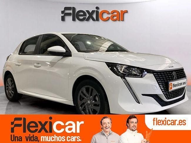 Blanco Usado 2021 Peugeot 208 Active Utilitario | 10.990 € (Buen precio) - Imagen 1/4