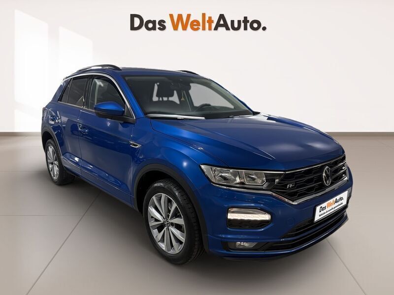Azul Usado 2022 VW T-Roc R-line SUV | 22.900 € (Precio justo) - Imagen 1/4