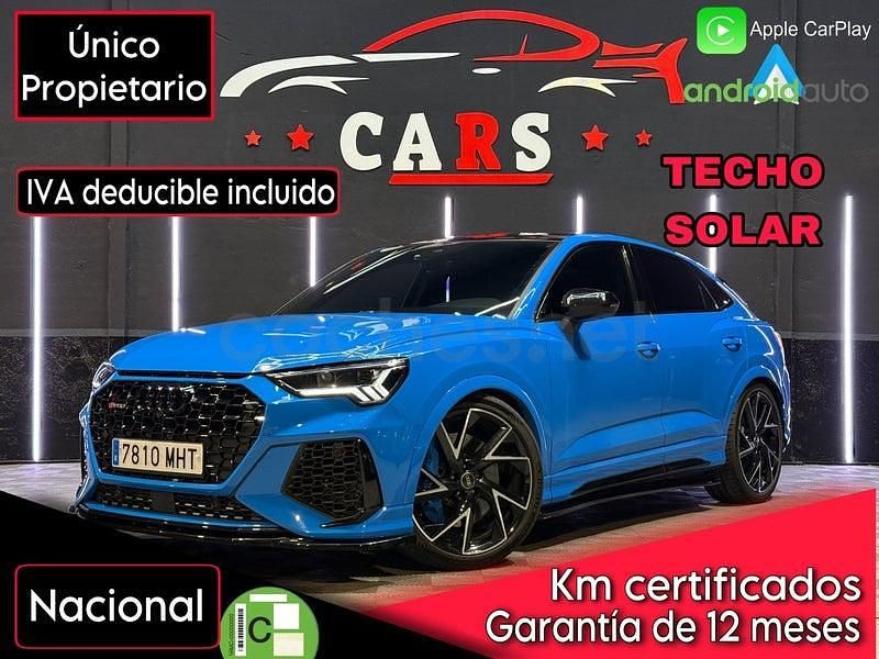 Usado Audi Q3 S-Line 400 CV (294 kW) 2023 Azul SUV