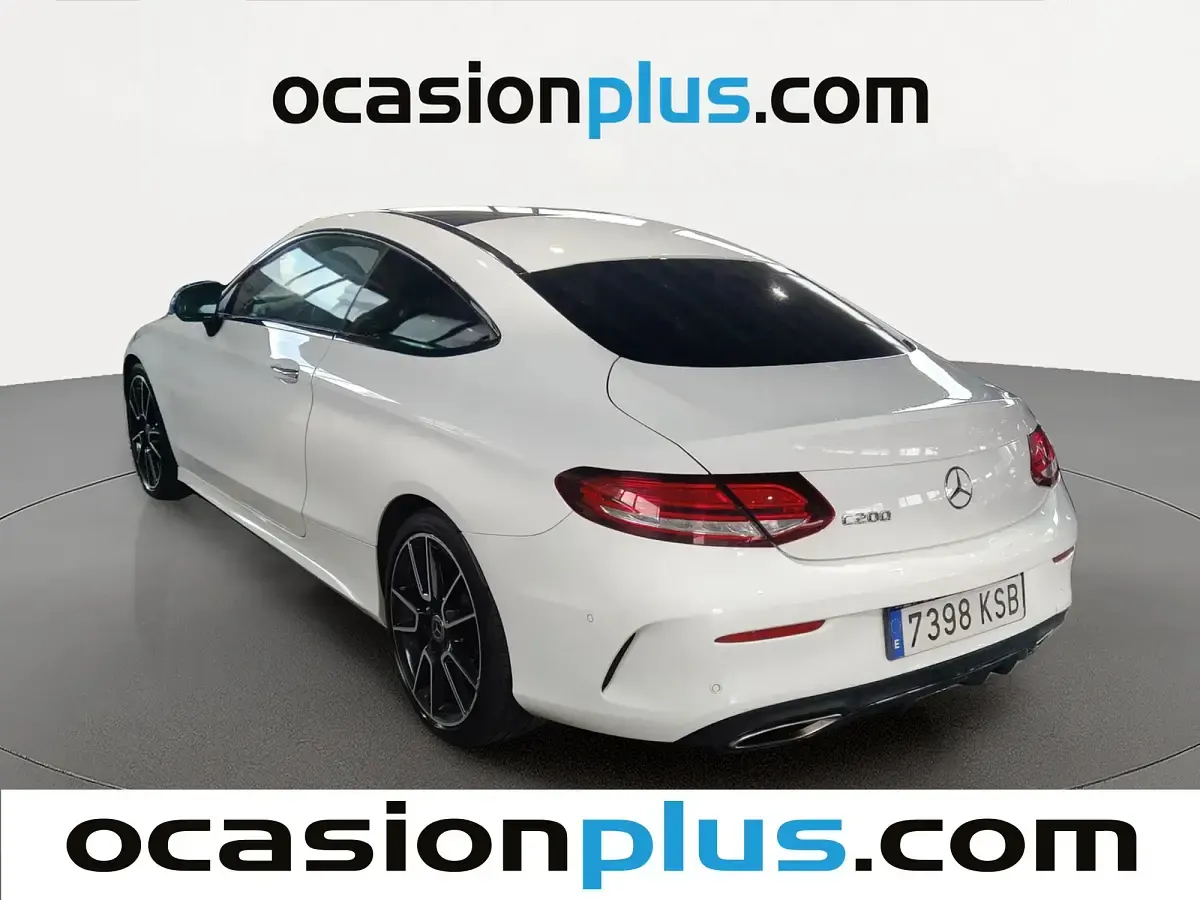 Usado Mercedes C200 AMG 184 CV (135 kW) 2018 Blanco Coupe