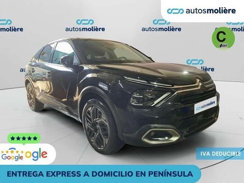 Usado Citroën C4 Feel 131 CV (96 kW) 2021 Negro Utilitario